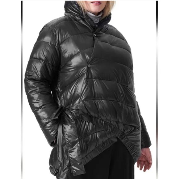 Universal Standard Black Kanda Puffer Coat Jacket womens size 6X - Picture 1 of 8